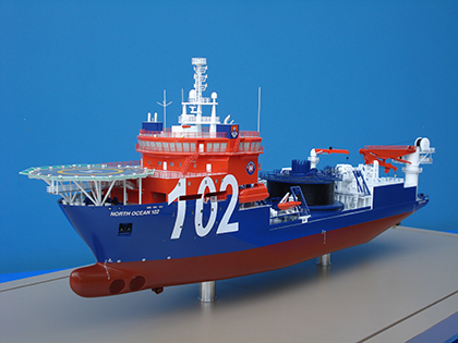 Cable Laying vessel Model